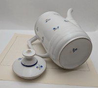 Mitterteich Bavaria большой старинный кофейник с дефектом (B080)