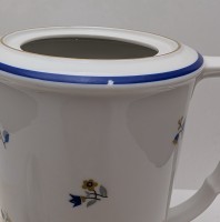 Mitterteich Bavaria большой старинный кофейник с дефектом (B080)