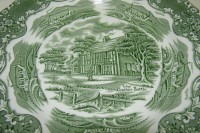 Стаффордшир тарелка Английская деревня (W068)