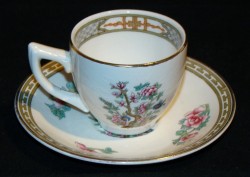 Crown Ducal кофейная пара старинная (W129)