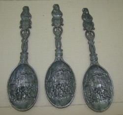 Ложки декоративные 3 шт. (Q437)