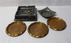 Блюдца - лотки пепельницы 5 шт. (K189)