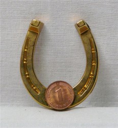 Сувенир "Подкова с монетой" (K590)