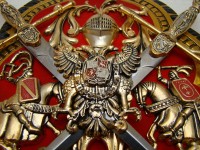 Настенное украшение сувенир Рыцарский Герб (A392)