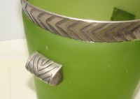 Ведерко большое стеклянное (V990)