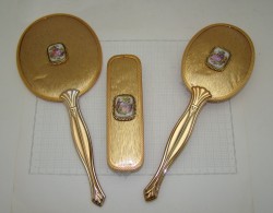 Набор зеркало и щетки Галантные сцены (X860)