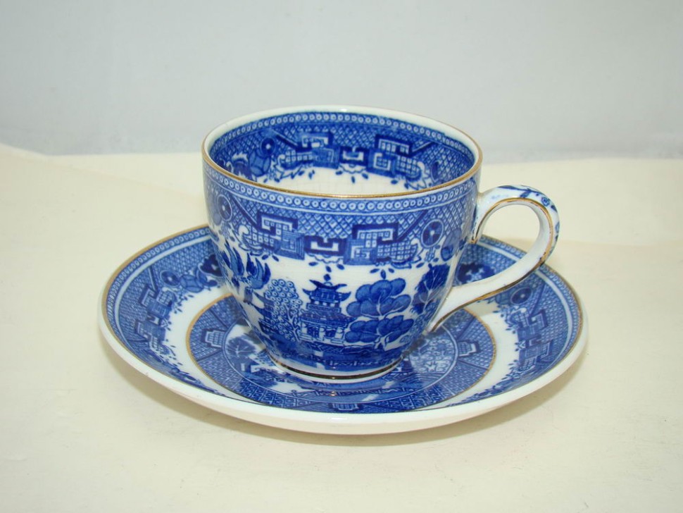 Кофейная пара старинная WILLOW (U213)