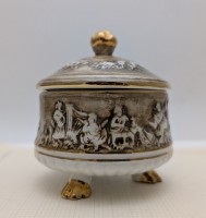 Capodimonte винтажная шкатулка (B082)