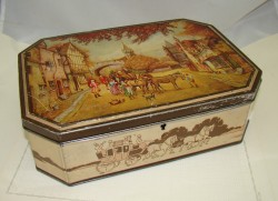 Nationale коробка жестяная старинная (X994)