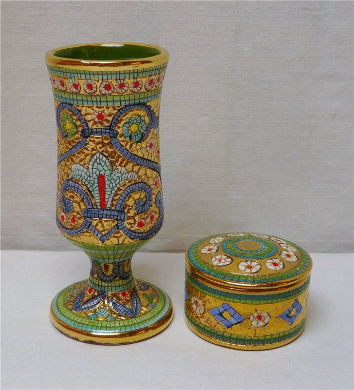 Ваза и шкатулка (S929)