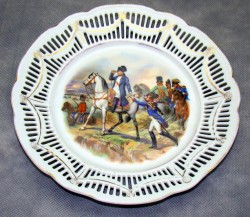 Тарелка, блюдо с ажуром "Наполеон" (V350)