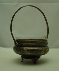 Корзинка сахарница старинная (W524)