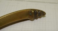 Щипцы ножницы бронзовые старинные (Y568)