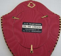 Украшение винтажное настенное с фламандским кружевом (M214)