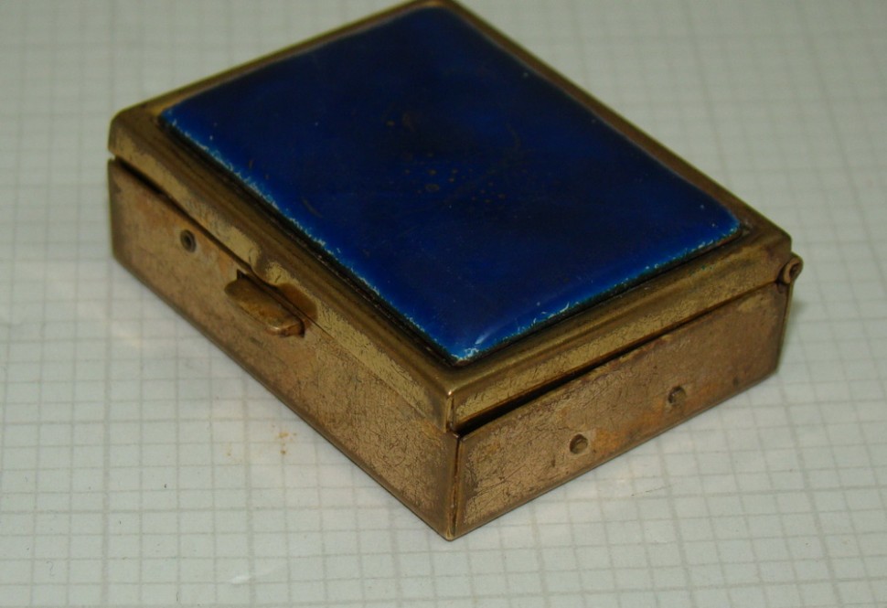 Пепельница карманная старинная Michel le Brun (M312)