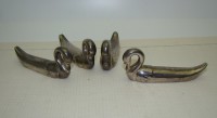 Подставки винтажные под столовые приборы Лебедь 4 шт. (A790)