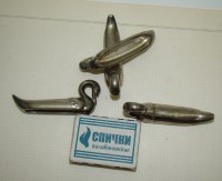 Подставки винтажные под столовые приборы Лебедь 4 шт. (A790)