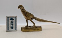 Фигурка винтажная бронзовая пресс-папье Фазан (A889)