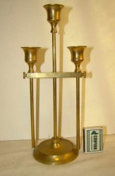 Подсвечник 3-х рожковый регулируемый (J639)