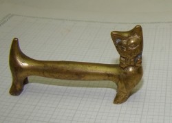 Фигурка бронзовая Кот (X740)