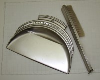 Совочек со щеткой-смёткой винтаж (M215)