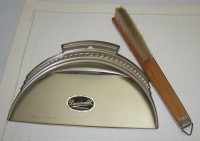 Совочек со щеткой-смёткой винтаж (M215)