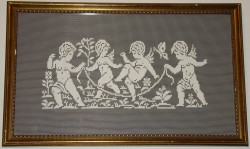 Фламандское кружево в рамке Ангелы (Y306)