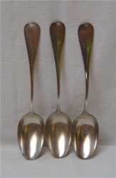Ложки старинные с монограммой Р.В. 3 шт. (S551)