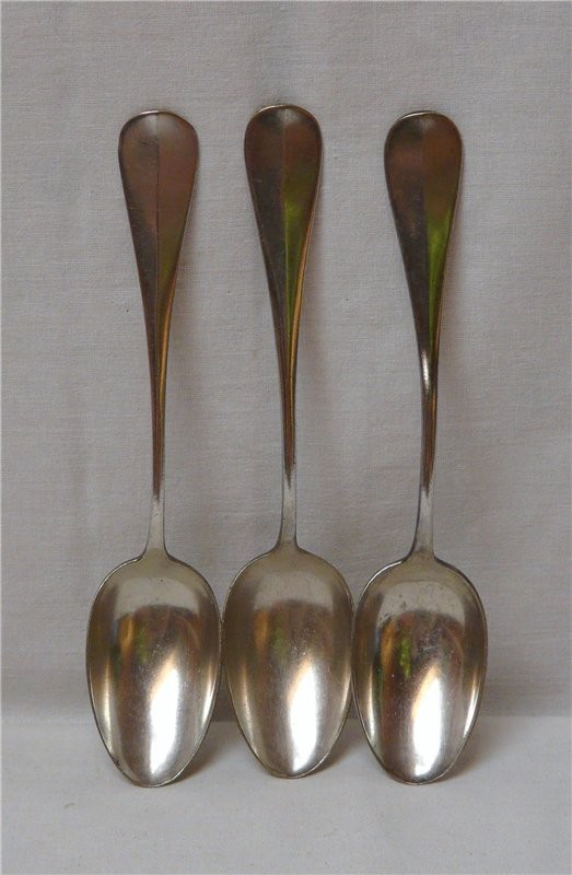 Ложки старинные с монограммой Р.В. 3 шт. (S551)