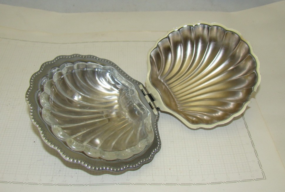 Икорница Ракушка винтажная (Z154)