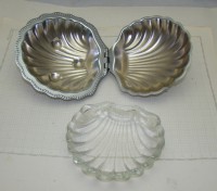 Икорница Ракушка винтажная (Z154)