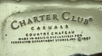 Charter Club кухонный набор ложка и вилка большие (M120)