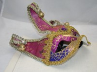 Карнавальная венецианская маска с колокольчиками (M509)