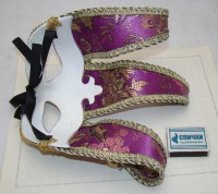Карнавальная венецианская маска с колокольчиками (M509)