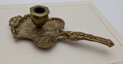 Подсвечник винтажный бронзовый (A891)