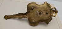 Подсвечник винтажный бронзовый (A891)