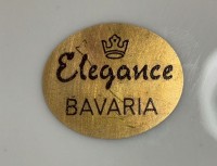 Блюдо дизайнерское винтажное Фламинго (A991)