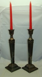 Подсвечники большие винтажные Ар Деко 2 шт. (W135)