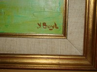 Картины диптих винтажные пейзаж (M412)