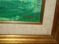 Картины диптих винтажные пейзаж (M412)