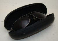 Солнцезащитные винтажные очки Emporio Armani с футляром (A398)