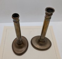 Подсвечники бронзовые старинные 2 шт. (A892)