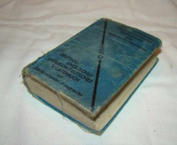 Словарь карманный немецко - английский 1933г. (G584)