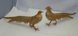Фигурки парные Фазаны (Y239)