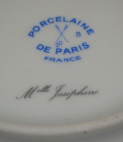 Porcelaine de Paris тарелочка винтажная декоративная (M511)