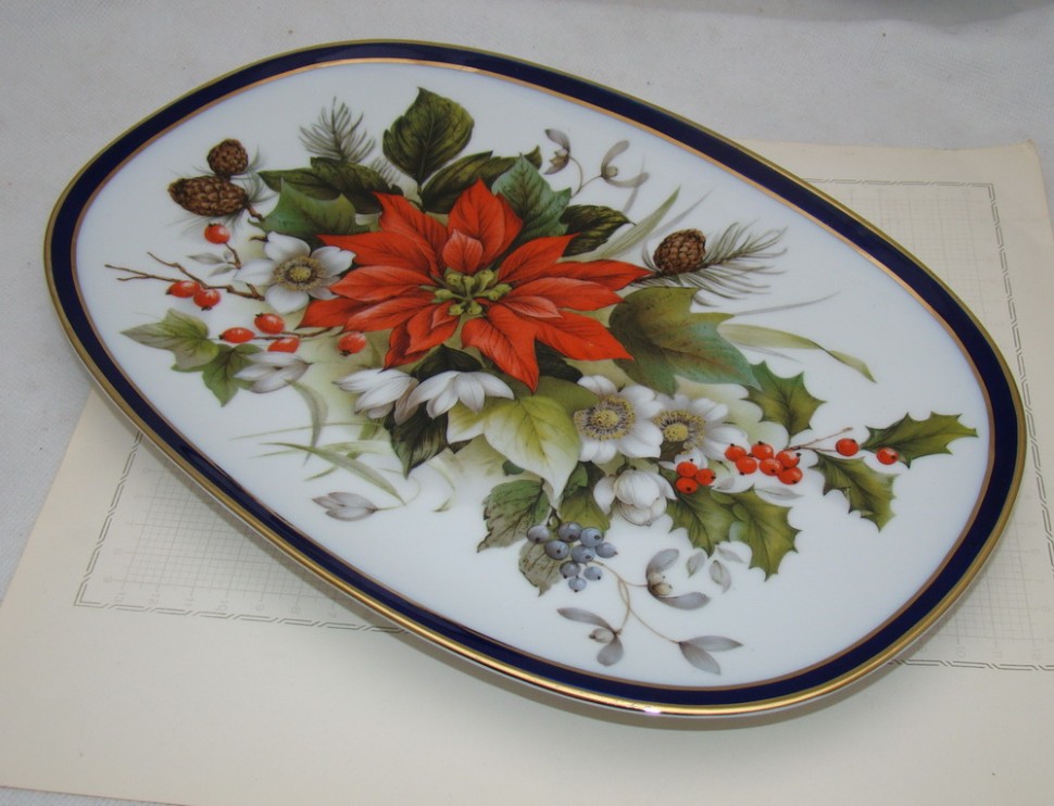 Arzberg блюдо фарфоровое винтажное (M608)