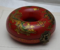 Шкатулка винтажная футляр Бублик (M803)