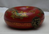 Шкатулка винтажная футляр Бублик (M803)