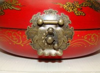 Шкатулка винтажная футляр Бублик (M803)