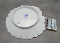 Limoges винтажное блюдо икорница Ракушка (A993)